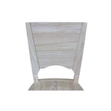 Canyon Collection Solid Back Bar Height Stool