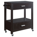 Kelaher 2-Drawer Serving Cart