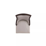 Emperor 19" 2 Piece Beech Wood Faux Leather Upholstered Barstool Set