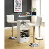 Bishop Glass Top Bar Table