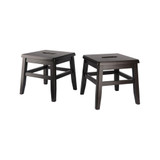 Kaya 2 Piece Set Conductor Stool, Coffee