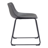 35" each, Set of 2 Steel, Polyurethane Smart Counter Chair