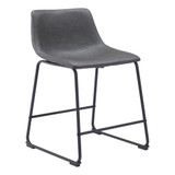 35" each, Set of 2 Steel, Polyurethane Smart Counter Chair