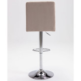 Yorkie Upholstered Modern Swivel Bar Stool, Set of 2