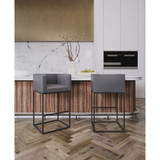 Embassy Barstool, Set of 3