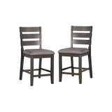 Twilight Padded Seat Counter Chair (Set of 2)
