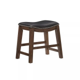 Gilman 18" Height Saddle Stool