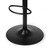 Set of 2 Alston Adjustable Height Swivel Bar Stool with Piping