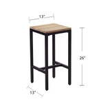 Bely Pair of Kitchen Stools