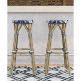Livio 30" Patio Barstool, Set of 2