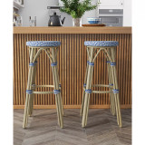 Livio 30" Patio Barstool, Set of 2