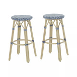 Livio 30" Patio Barstool, Set of 2