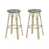 Livio 30" Patio Barstool, Set of 2