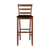 Home Decorative Simone 2-Piece Ladder Back Bar Stools