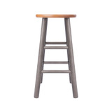 Huxton 2-Piece Wood Counter Stool Set
