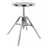 29.5" Aluminum, Iron Mercy Dining and Bar Stool