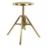 29.5" Aluminum, Iron Mercy Dining and Bar Stool