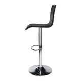 Home Decorative Spectrum High Back L Shape Air Lift Stool, Single, RTA