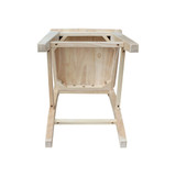 Canyon Collection Counter Height Double X-Back Stool