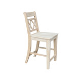 Canyon Collection Counter Height Double X-Back Stool