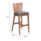 Ambrose Bar Chair, Set of 2