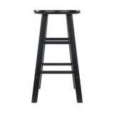 Element Counter Stools, 2 Piece Set, Black