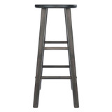 Home Decorative Element Bar Stools, 2-Pc Set, Oyster Gray