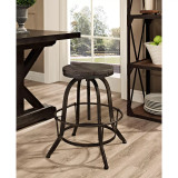Collect Wood Top Bar Stool