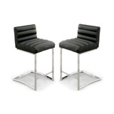 Vova Black Counter Stool (Set of 2)