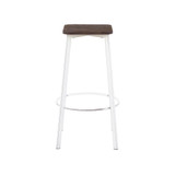 Clara Square Bar Stool, Set of 2