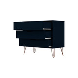 Rockefeller Medium Density Fiberboard 3-Drawer Dresser