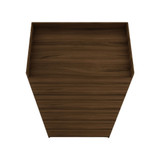 Mulberry Medium Density Fiberboard Open 1 Sectional Closet