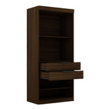 Mulberry Medium Density Fiberboard Open 1 Sectional Closet