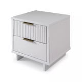 Granville 18.11" Medium Density Fiberboard 2-Drawer Nightstand