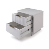 Granville 18.11" Medium Density Fiberboard 2-Drawer Nightstand