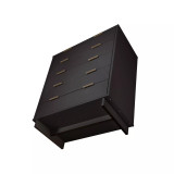 Granville 49.21" Medium Density Fiberboard 5-Drawer Tall Dresser