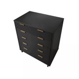 Granville 49.21" Medium Density Fiberboard 5-Drawer Tall Dresser