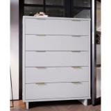 Granville 49.21" Medium Density Fiberboard 5-Drawer Tall Dresser
