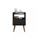 Bogart 27.16" Medium Density Fiberboard 1-Drawer Nightstand
