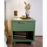 Granville 18.11" Medium Density Fiberboard 1-Drawer Nightstand