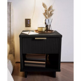Granville 18.11" Medium Density Fiberboard 1-Drawer Nightstand