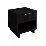 Granville 18.11" Medium Density Fiberboard 1-Drawer Nightstand