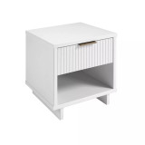 Granville 18.11" Medium Density Fiberboard 1-Drawer Nightstand