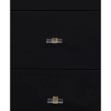 Stanton 26.25" Medium Density Fiberboard 2-Drawer Nightstand