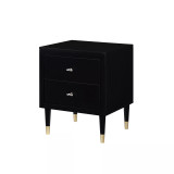 Stanton 26.25" Medium Density Fiberboard 2-Drawer Nightstand