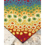 Visions IV Pop Swirl 2' x 3' Outdoor Area Rug