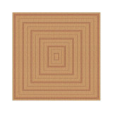 Sahara Multi Border Area Rug