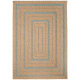 Sahara Multi Border Area Rug