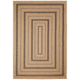 Sahara Multi Border Area Rug