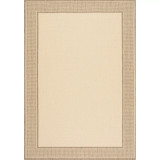 Dawn Gris Border Gray 5'3" x 7'6" Outdoor Area Rug